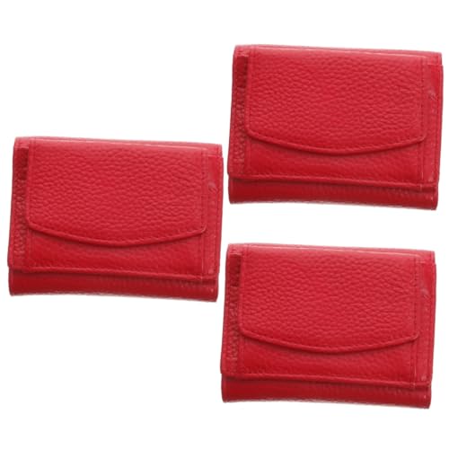 SAFIGLE 3 Stücke Versteckte Geld Reisetasche Damen Geldbörse Brieftasche Mini Brieftasche Für Frauen Kartenhalter Tragbare Tasche Kurze Frauen von SAFIGLE