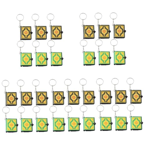 SAFIGLE 30 STK Bibel Buch Schlüsselanhänger Inspirierender Schlüsselanhänger Bibel Schlüsselanhänger Miniatur-Buch-schlüsselanhänger Bibelvers Schlüsselanhänger Bibelschmuck PVC von SAFIGLE