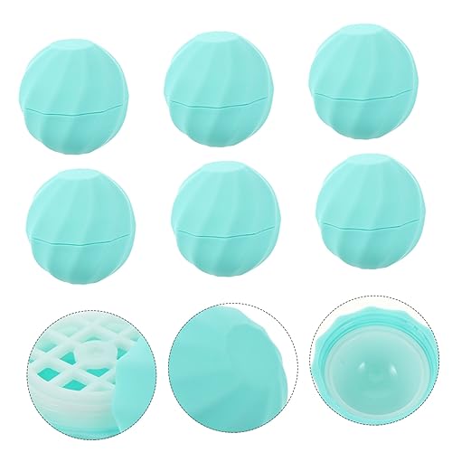 SAFIGLE 30 Stck Teiliges Nachfüllbarer Lippenbalsam Behälter Kugelförmig Wiederverwendbar Leicht und Kompakt für DIY Lippenpflege und Reise Geeignet für Frauen und Mädchen von SAFIGLE