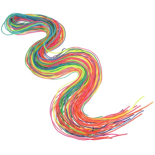 SAFIGLE 30 Stück Schnur Geflochtenes Haarfärbeseil Haarseile Mini einfach lockig Mädchen klein Haarschmuck Haarzubehör für Zöpfe Bunte Haarbindungen Frau Haarseil Haargummi von SAFIGLE