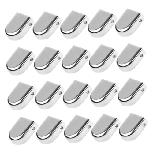 SAFIGLE 30 Stück Teiliges Metall Schnürsenkel Verschlüsse für Sport und Outdoor Schuhe Selbstsichernde Druckknöpfe Elastisch und Passend für Damen und Herren Einfaches Ausziehen Stabiler von SAFIGLE