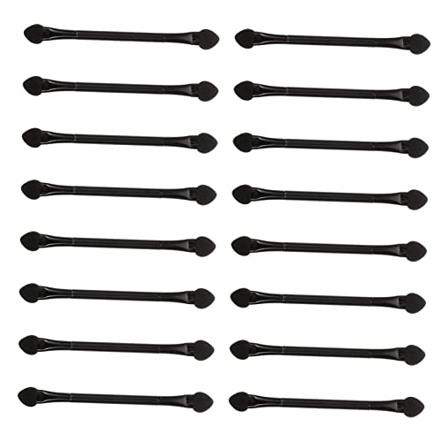SAFIGLE 30 Stück Doppelseitige Lidschatten Sticks Tragbare Schwamm Applikatoren für Augen Make Up für und Mädchen Kompakt für Unterwegs Einfaches Auftragen von SAFIGLE