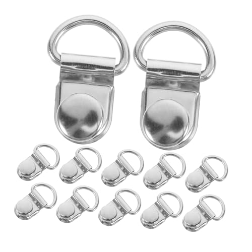 SAFIGLE 30sätze Schuhknöpfe Diy-knopfwerkzeuge Wiederverwendbarer Knopf Knopfzubehör Edelstahlknopf Praktische Tasche Schnalle Langlebig Austauschbar von SAFIGLE