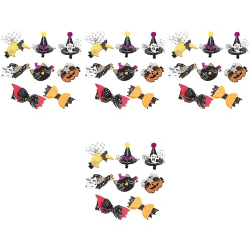 SAFIGLE 32stücke Teiliges Halloween-haarclip Mädchen Kreative Haarschmuck Mit Kürbis Und Mond-design Für Mädchen Und Festliche Anlässe von SAFIGLE