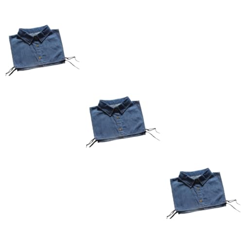 SAFIGLE 3St Fake-Kragen für halbes Hemd party outfit Kleidungsaccessoire Hochzeitskleidung Partykleidung falscher Kragen abnehmbarer Kragen SAFIGLE 3St Fake-Kragen für halbes Hemd party outfit Kleidungsaccessoire Hochzeitskleidung Partykleidung falscher Kragen abnehmbarer Kragen von SAFIGLE