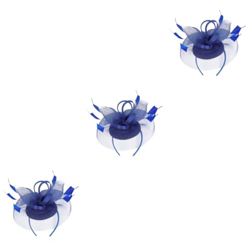 SAFIGLE 3St Feder Haarspange Hut hochzeitshaar schmuck haarreif mit federn modische Stirnbänder königliche Hochzeit Hochzeitsdeko weihnachtsdeko Hochzeits- -Fascinator-Hut Braut von SAFIGLE