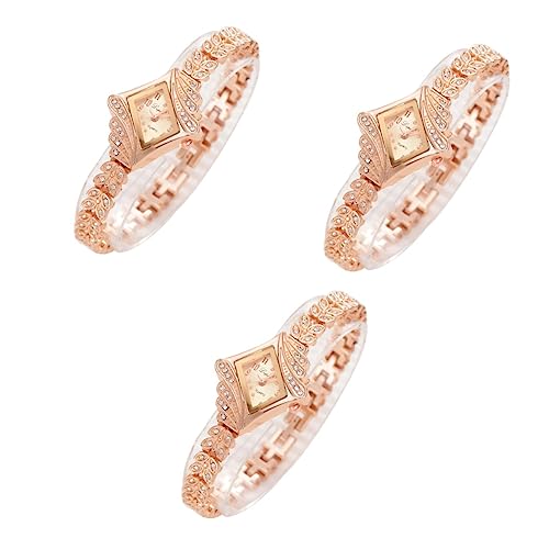 SAFIGLE 3St Frauen Uhren Mode Damenuhren Armbanduhr für Damen Modische Quarzuhr Stirnbänder für Neugeborene Babys Weihnachten weihnachtskrippe valantine Kristall-Quarzuhr Frauen quarzuhr SAFIGLE 3St Frauen Uhren Mode Damenuhren Armbanduhr für Damen Modische Quarzuhr Stirnbänder für Neugeborene Babys Weihnachten weihnachtskrippe valantine Kristall-Quarzuhr Frauen quarzuhr von SAFIGLE