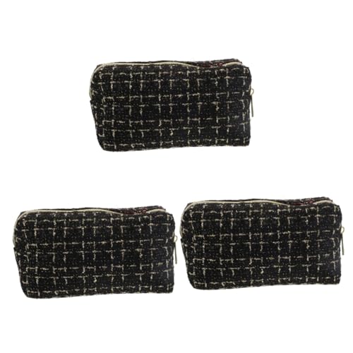 SAFIGLE 3stücke Kosmetiktasche Für Große Multifunktionale Makeup-Organizer-Tasche Baumwoll Und Praktisch Für Damen Und von SAFIGLE