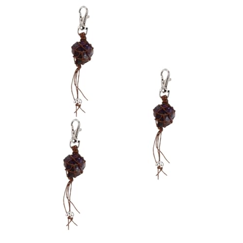 SAFIGLE 3St Kristallanhänger Anhänger Kristall hängende Ornamentdekoration Heilsteine ​​aus Kristall weinglas anhänger glasanhänger Yoga-Geschenke Halskette Amethyst-Kettenanhänger von SAFIGLE