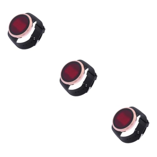 SAFIGLE 3St LED Uhr led Armbanduhr bescherung Weihnachten weihnachsgeschenke weinachts weihnsgeschenke Digitaluhren für Herrenuhren Damenuhr Legierungsuhr elektronische Uhr von SAFIGLE