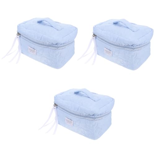 SAFIGLE 3stücke Toilettenartikel Tasche Für Reisen Große Tragbare Kosmetiktasche Mit Viel Und Für Damen Und Unterwegs von SAFIGLE