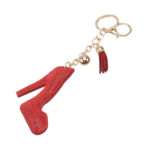 SAFIGLE 3St Schlüsselanhänger Brieftasche für Telefon hoher Absatz Geldbörse für Schuh Ideas genschenkideen Strasssteine Schlüsselbund zarter Taschenanhänger Schlüsseldekoration rot SAFIGLE 3St Schlüsselanhänger Brieftasche für Telefon hoher Absatz Geldbörse für Schuh Ideas genschenkideen Strasssteine Schlüsselbund zarter Taschenanhänger Schlüsseldekoration rot von SAFIGLE