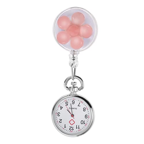 SAFIGLE 3stücke Stretchable Cartoon Clip Brustuhr Für Studenten Und Tragbare Fob-Uhr Mit Präziser Quarzzeit Und Großen Ziffern Für Täglichen Gebrauch von SAFIGLE