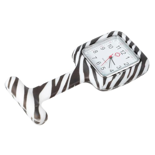 SAFIGLE 3St Taschenuhr würfelunterlage LEDs Leuchtmittel Vatertagsgeschenk Kleider Schwesternuhr zum Anklemmen Uhren Digitaluhr Studentenuhr Krankenschwester Uhr Kieselgel von SAFIGLE