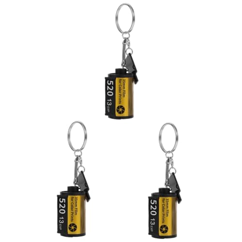 SAFIGLE 3 Stücke Sublimation Rohlinge für Keychain Film Material Foto Film Rolle Elegante Wohnkultur von SAFIGLE