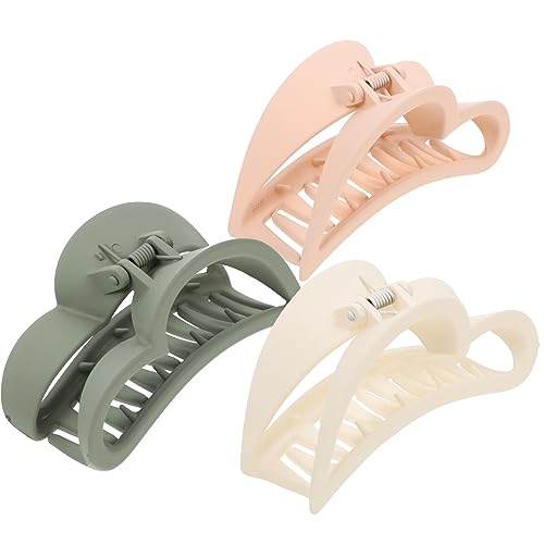 SAFIGLE Herz Haarklammer Groß Rutschfest für Lange und Dicke Haare 3 Stück Stylisches Damen Haaraccessoire von SAFIGLE