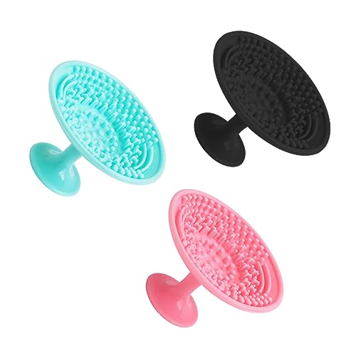 SAFIGLE 3Stücke Silikon Bürsten Reinigungsmatte Für Makeup Pinsel Handheld Schrubben Kissen Für Sanfte Reinigung Von Kosmetikwerkzeugen Für Lidschatten Und Gesichtsbürsten von SAFIGLE