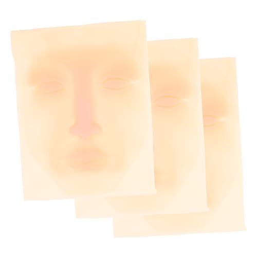 SAFIGLE 3stücke Silikon Übungshäute Für Tattoos Und Make-up Fake-haut Für Microblading-praxis Elastisch Und Langlebig Für Augenbrauen Eyeliner Und Lippen-techniken von SAFIGLE