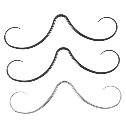 SAFIGLE 3stücke Edelstahl Septum Nasenring Septumringe Aus Metall Für Männer Frauen Nasenpiercings Aus Edelstahl Nasenschmuck Piercing Schmuck von SAFIGLE