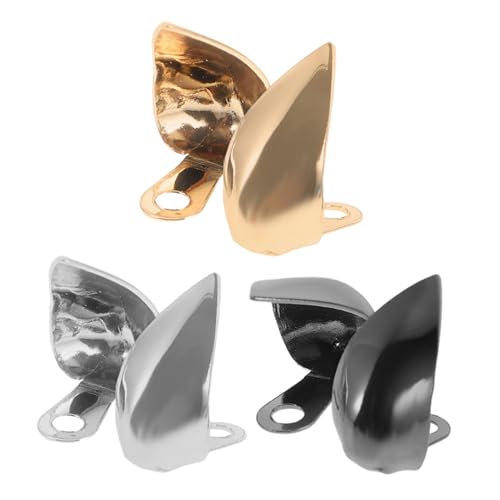 SAFIGLE 3paare Metall-absatzschoner Für High Heels Damen Schuhspitzenschutz Absatzschützer Spitzenabdeckungen Schutz Vor Tritten Und Kratzern von SAFIGLE