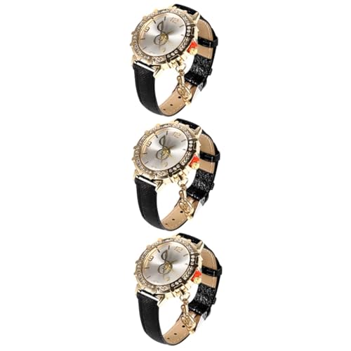 SAFIGLE 3 Stücke Metall Frauen Freizeit Uhr Modische Damen Armbanduhr Geeignet Für Schule Party Dating SAFIGLE 3 Stücke Metall Frauen Freizeit Uhr Modische Damen Armbanduhr Geeignet Für Schule Party Dating von SAFIGLE