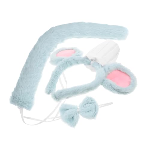 SAFIGLE 3stücke Kochmützen-mauskostümset Mit Ohren Fliege Und Cosplay-accessoire Für Junge Mädchen Und Erwachsene Für Halloween Karneval Und Partys von SAFIGLE