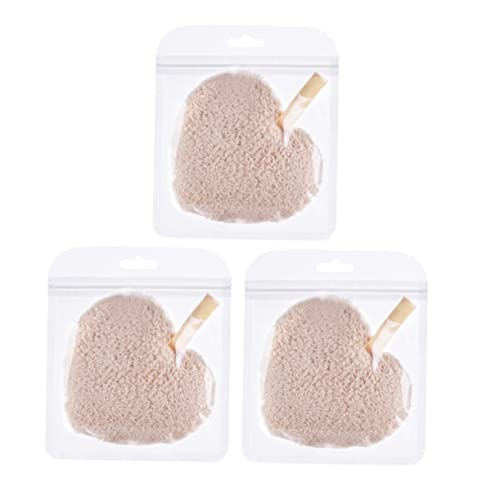 SAFIGLE 3stücke Make-up Entferner Pads Gesichtswaschpads Herzform Reinigungspuffs Puderquaste Mit Hochwertigem Material Überzogen Für Weiblichen Kaffee Waschbar Und Wiederverwendbar SAFIGLE 3stücke Make-up Entferner Pads Gesichtswaschpads Herzform Reinigungspuffs Puderquaste Mit Hochwertigem Material Überzogen Für Weiblichen Kaffee Waschbar Und Wiederverwendbar von SAFIGLE