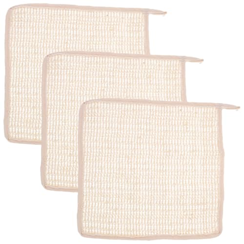 SAFIGLE 3stücke Ramie Waschlappen Für Gesicht Und Körper Im Praktische Handtücher Für Badezimmer Und Reisen Langlebig Und Waschbar von SAFIGLE