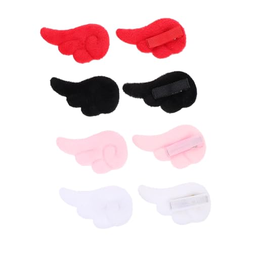 SAFIGLE 4paare Plüsch Flügel Junge Mädchen Haarnadeln Haarclips Kopfbedeckung Für Mädchen von SAFIGLE