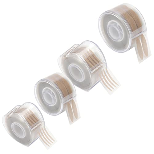 SAFIGLE 4 Rollen Doppelseitige Augenlid Aufkleber Lifting Streifen für Unsichtbare Schlupflider Atmungsaktiv und Leicht für Natürliche Doppelaugen Bequem und Schweißfest von SAFIGLE