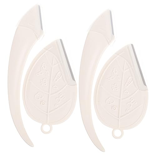 SAFIGLE 4stücke Augenbrauen Rasierapparate Gesichtshaar Rasierer Tragbare Gesicht Rasierer Augenbrauen Trimmer Für Frauen von SAFIGLE