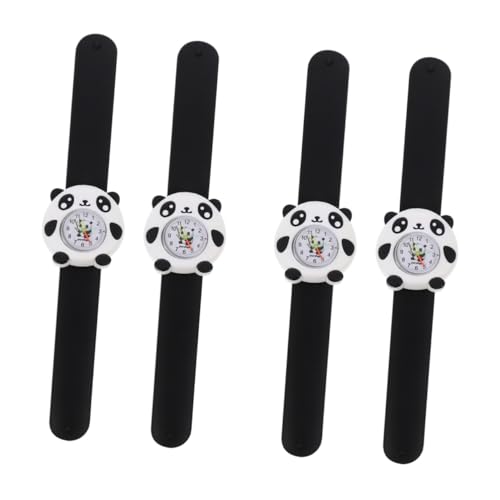 SAFIGLE 4stücke Silikon Kinderuhr Für Jungen Und Mädchen Biegbar Und Tragbar Armbanduhr Für Junge Mädchen Als Für Kleine Einfach Abzulesen Langlebig Und Stylisch von SAFIGLE