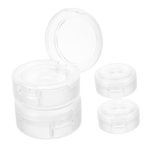 SAFIGLE 4stücke Lidschatten-palette Leere Pfännchen Aus Kunststoff Kleine Make-up-behälter Für Reise Kosmetikpaletten von SAFIGLE