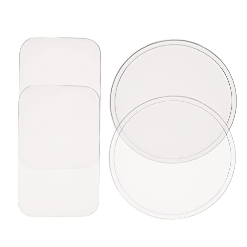 SAFIGLE 4 Stück Silikon Wimpernverlängerung Pad Wimpern Halter für Falsche Wimpern Forehead Sticker für Salon und Zuhause Zubehör von SAFIGLE