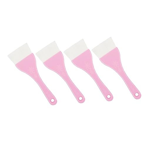 SAFIGLE 4 Stück Teiliges Gesichtsmaske Applikatoren Hautfreundliche Pinsel für Anwendung von für Zuhause und Beauty Salons Waschbar und Langlebig von SAFIGLE