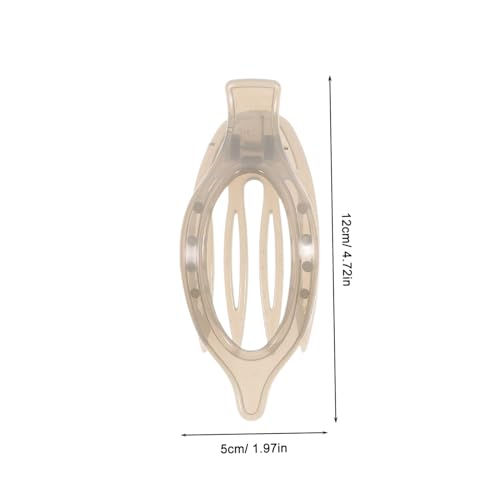 SAFIGLE 4 Stück Teiliges Große für Damen Farbige Haarspangen mit Fester Fixierung Modische Claw Clips für Dünnes und Mittleres Haar für Alltag Party und Festliche Anlässe von SAFIGLE