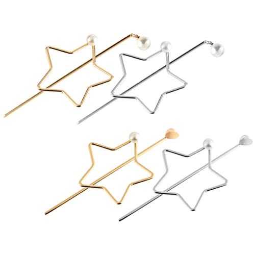 SAFIGLE 4 Stück Teiliges Haarnadel für Damen Vintage Perlen Haarstäbe und Haaraccessoire für Hochzeiten Partys und Besondere Anlässe Leicht und Langlebig SAFIGLE 4 Stück Teiliges Haarnadel für Damen Vintage Perlen Haarstäbe und Haaraccessoire für Hochzeiten Partys und Besondere Anlässe Leicht und Langlebig von SAFIGLE
