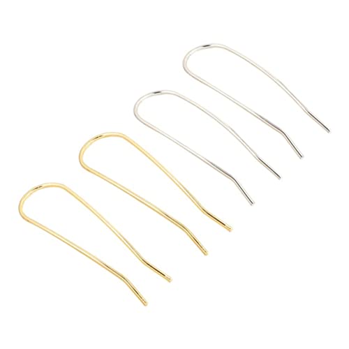 SAFIGLE 4 Stück U Förmige Haarnadeln Haarclips aus Legierung für Damen Stilvolle Haaraccessoires für Besondere Anlässe von SAFIGLE