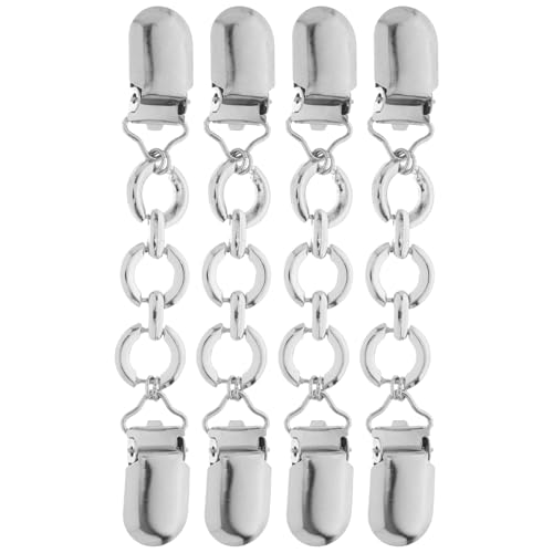 SAFIGLE 4 Stück Vintage Pullover Clips Schal Cardigan Broschen für Hochzeiten Festliche Anlässe Accessoires für Damenbekleidung von SAFIGLE