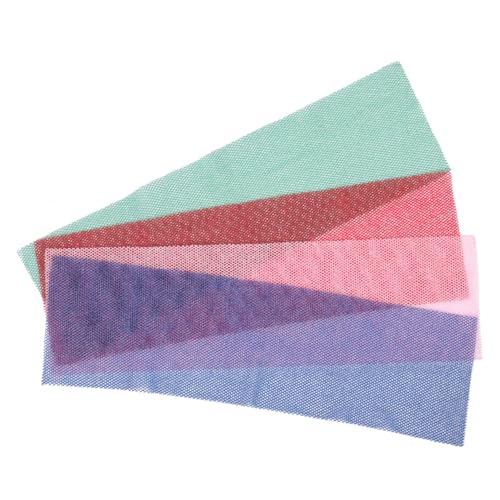 SAFIGLE 4 Stücke Badetuch Waschbar Reinigung Körperbadewäscher Frauen Waschlappen Therapeutischer Rückenwäscher Peeling Extra Badezimmer Peeling Erwachsene Entfernung Nylon von SAFIGLE