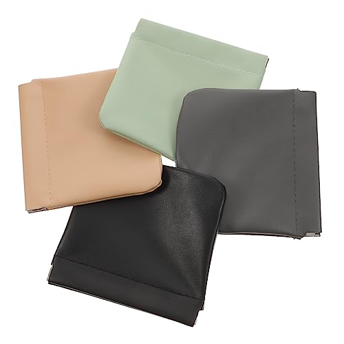 SAFIGLE 4 Teiliges Kosmetiktäschchen Make Up Tasche Kulturbeutel Schlüssel Kleine Reisetasche Tragbar Mini Multifunktionaler Organizer Kosmetiktaschen Schminktasche von SAFIGLE