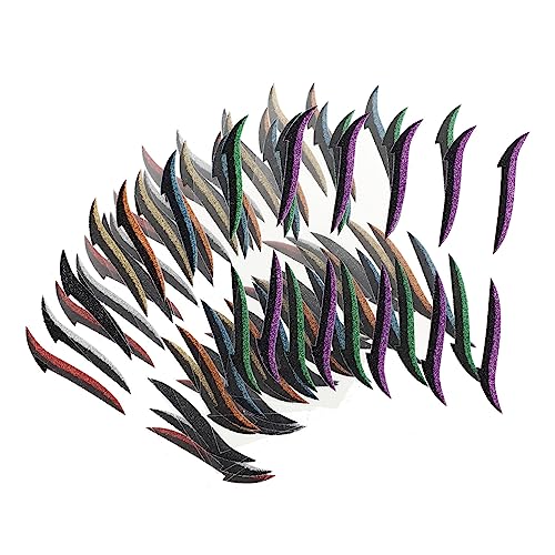 SAFIGLE 40 Paare doppelter Augenlidaufkleber wiederverwendbarer Eyeliner-Aufkleber Eyeliner-Streifen-Aufkleber Eyeliner-Band wiederverwendbare Eyeliner-Wimpernaufkleber Plastik von SAFIGLE