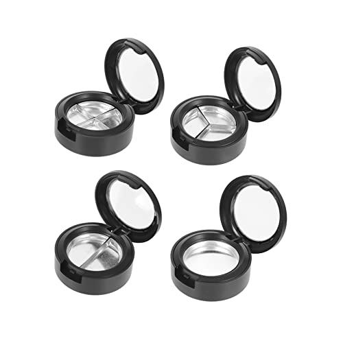 SAFIGLE 4stücke Lidschatten Box Mit Fächern Leere Lippenstift-unterverpackungsschale Nachfüllbares Rougeetui Kompakte Aufbewahrungsbox Für Make-up von SAFIGLE