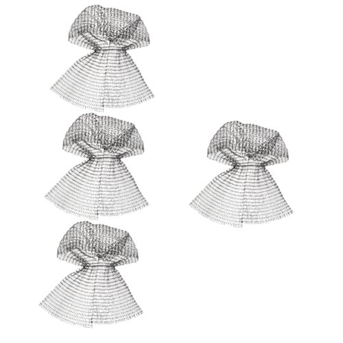 SAFIGLE 4stücke Mesh Bandana Schal Für Damen Dekorativer Kopfschmuck Mit Vielseitig Einsetzbar Für Partys Musikfestivals Und Besondere Anlässe Haaraccessoire Für von SAFIGLE