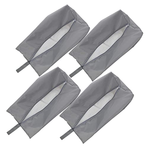 SAFIGLE 4stücke Packwürfel Für Reisen Kleidungspackwürfel Schuhpackwürfel Tragbarer Kleidersack Und Aufbewahrungstasche Aus Hochwertigem Material Für Kleidung Badeanzüge Handtücher von SAFIGLE