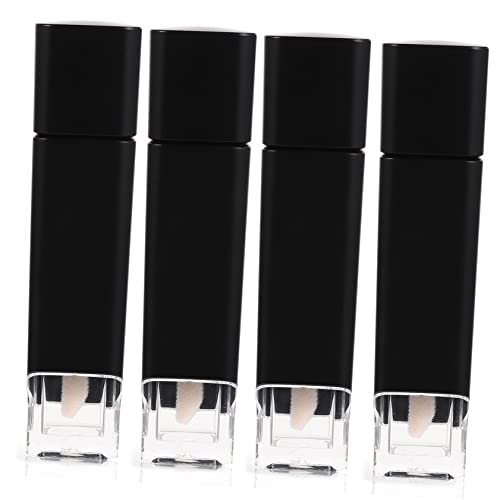 SAFIGLE 4stücke Refillable Lip Gloss Tubes Transparente Lippenstiftbehälter Für Diy Kosmetik Leicht Und Waschbar Für Frauen Und Makeup-taschen von SAFIGLE