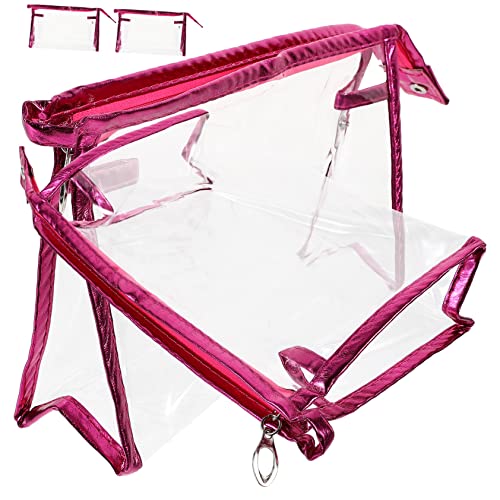 SAFIGLE 4stücke Transparente Make-up-Tasche Kosmetiktasche Mit Reißverschluss Tragbarer Kulturbeutel Reise-Aufbewahrungstasche Durchsichtige Kosmetiktasche Für Damen von SAFIGLE