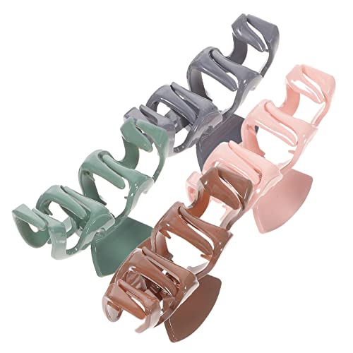 SAFIGLE 4stücke Wellenförmige Haarklammern Für Frauen Rutschfest Stylisch Geeignet Für Dickes Und Dünnes Haar Einfache Handhabung Für Alltag Und Besondere Anlässe von SAFIGLE