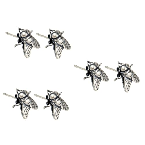 SAFIGLE 5 Paar Fliegen Ohrringe Damen Ohrringe Ohrstecker Ohrstecker Für Damen Schmuck Für Damen Einzigartige Ohrringe Für Damen Ohrstecker Für Damen Damen Ohrringe Ohrclip von SAFIGLE