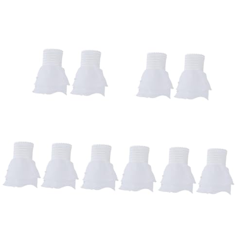 SAFIGLE 5 Paare Handgelenkmanschetten für Frauen elegant hochzeitslaken elastische Handgelenksmanschetten Hochzeit Handgelenk Handschuhe gefälschte Handgelenksärmel Handschellen Stoff von SAFIGLE